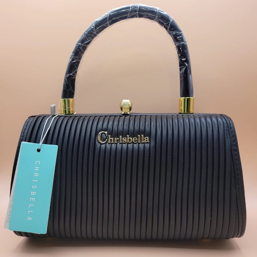 Chrisbella purse, new with tag, * 20.5*11.5*12.5CM, black